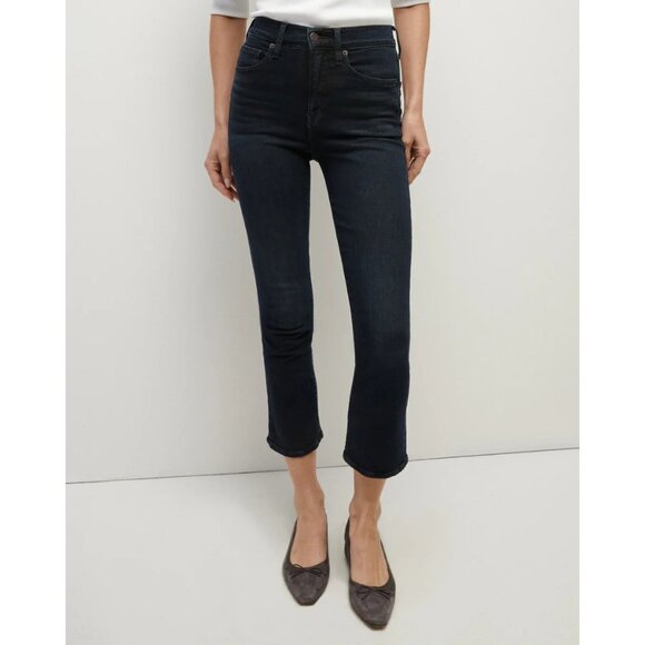 NWT VERONICA BEARD high rise cropped jeans size 27 - Picture 1 of 9